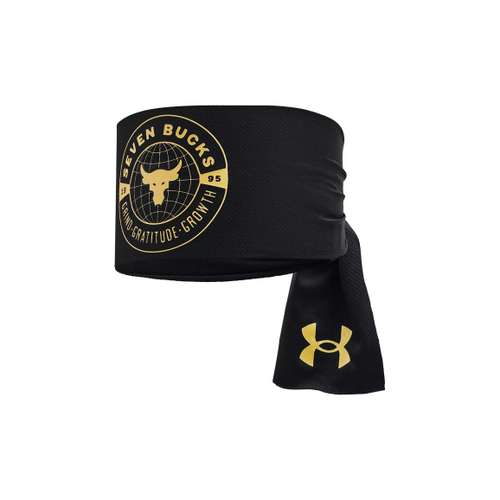Under Armour Нейлоновая Повязка на голову Черная Унисекс