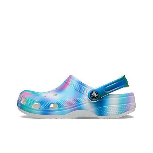 Crocs Classic clog ЭВА Сабо резиновые Унисекс Многоцветные Белые