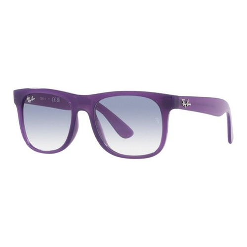 RayBan Ацетатные Солнцезащитные Очки для Детей с Узором Фиолетовые