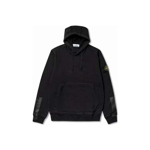 STONE ISLAND Худи-ханьфу платье Мужское Черное