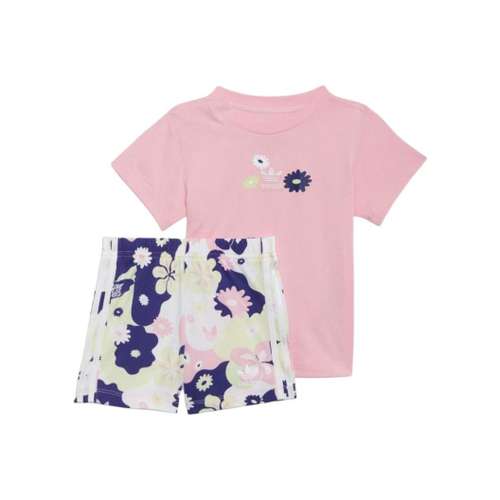 Adidas Originals Kids Комплекты Розовый Белый Розовый Лимонный Зеленый Индиго для младенцев и малышей