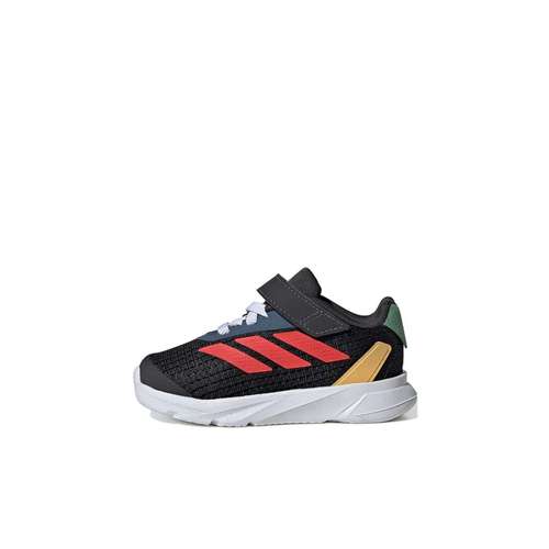 Adidas Duramo Sl Удобная Обувь для малышей с противоскользящим и износостойким низким верхом черного цвета