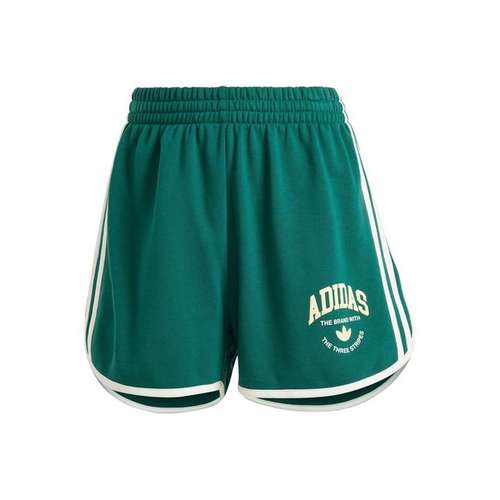 Adidas Originals VRCT Graphic Shorts Повседневные шорты Женские Зеленые