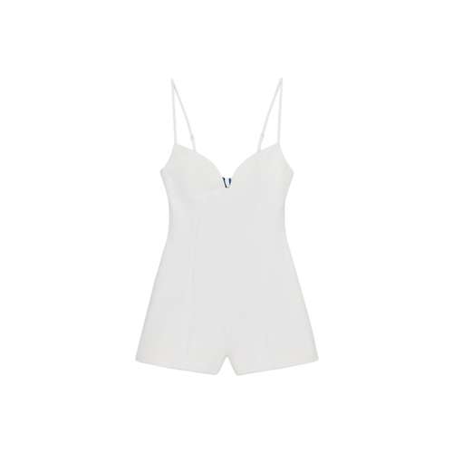 ZARA Белый Женский Комбинезон
