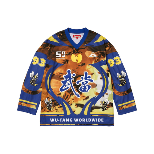 Supreme X WU Tang Clan FW25 Хоккейная Джерси Спортивная Одежда Унисекс