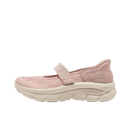 Skechers Modern Comfort Туфли Мэри Джейн Женские Розово-Красные