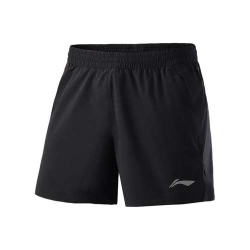 Li NING Li Ning Running Collection Повседневные шорты Мужские Черные
