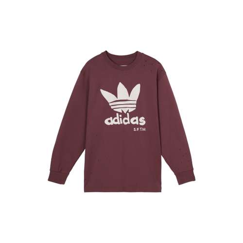 Adidas Originals X SONG for THE MUTE T Рубашка Унисекс Бордовый