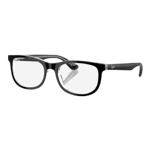 RayBan Пластиковая оправа Квадратные детские очки Черные