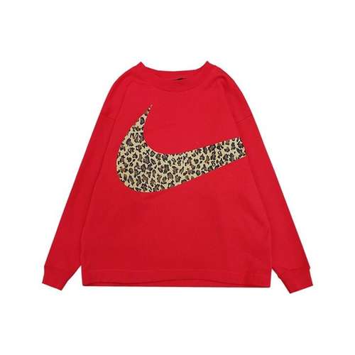 NIKE Красный Женские Свитшоты