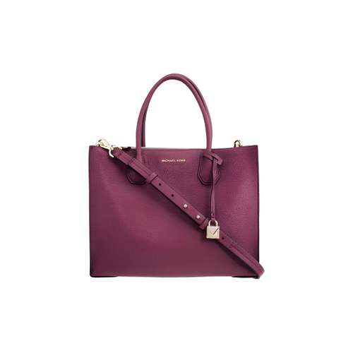 MICHAEL KORS MICHAEL KORS Mercer Коровья кожа Сумка Женская Фиолетовая