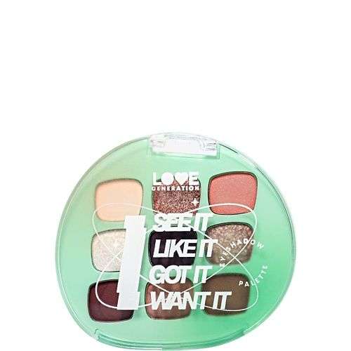 LOVE GENERATION Палетка теней для век I see it I like it I want it I got it