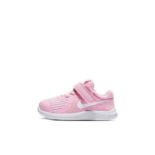 Nike REVOLUTION 4 Устойчивая к истиранию Низкая Обувь для малышей Розовая для младенцев и малышей