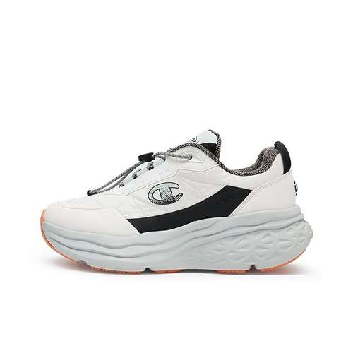 Champion Low Top Беговые кроссовки Женские Молочно-белый Черный