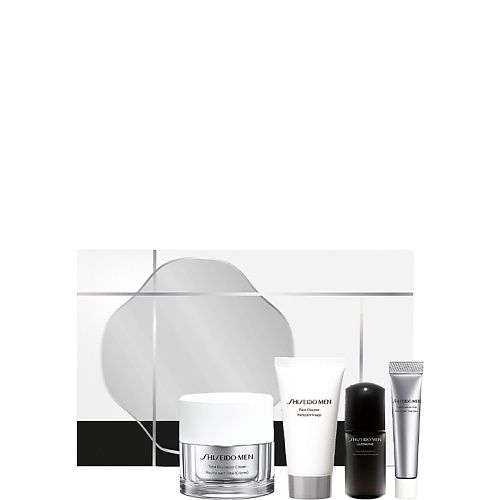 SHISEIDO Набор c комплексным омолаживающим кремом в косметичке Men