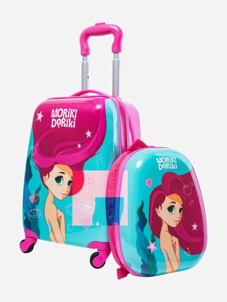 Набор для путешествий детский для девочки MORIKI DORIKI (чемодан и рюкзак) Lana Travel Set, 2 предмета