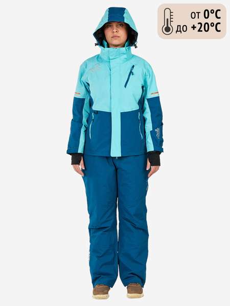 Костюм демисезонный Norfin BERGEN W (куртка+полукомбинезон) для рыбалки и охоты