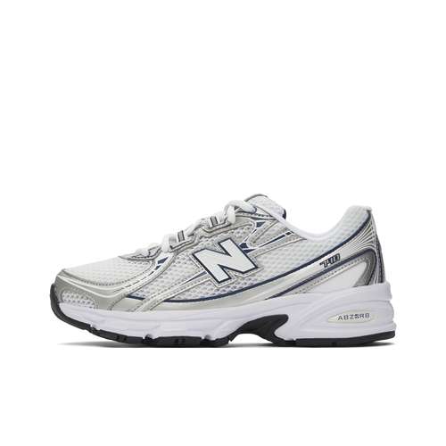 New Balance NB 740 V2 Low Топ Беговые кроссовки Унисекс Белый