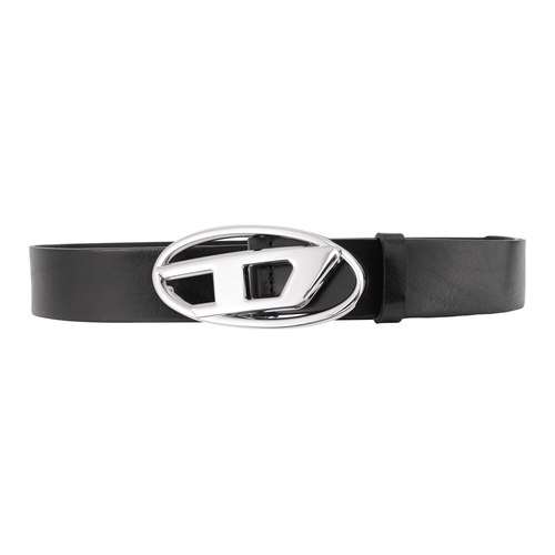 Diesel Ремни из коровьей кожи унисекс черные ширина 3,9 см