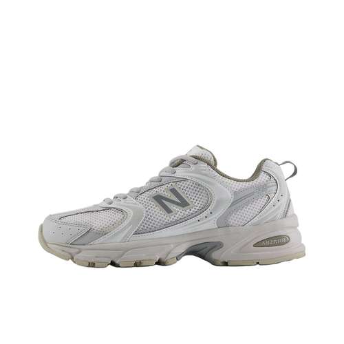 New Balance NB 530 Устойчивая к истиранию Низкая Повседневная Обувь Унисекс Серый Серебряный