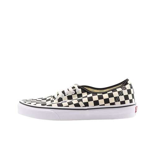Vans Аутентичный Золотистый Берег Черный Белый Легкий Низкие Кеды Унисекс Черный Бежевый Белый