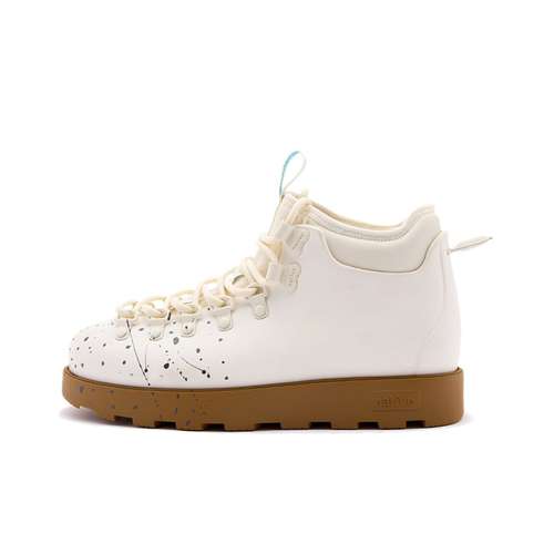 Native Shoes Fitzsimmons Короткие армейские ботинки унисекс белый-коричневый