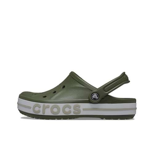 Crocs Bayaband ЭВА Сабо Резиновые Унисекс Зеленый