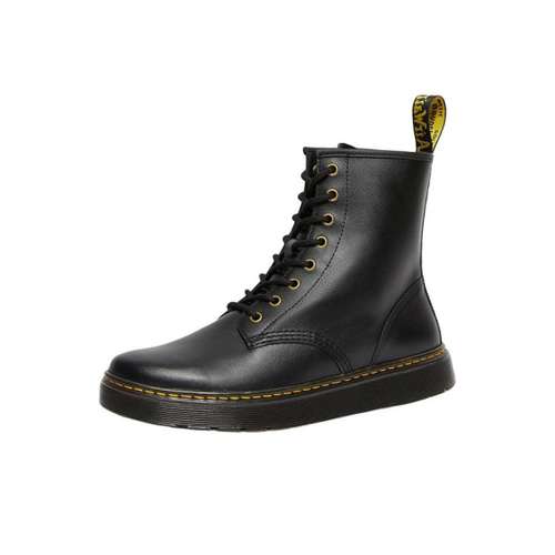 Dr.Martens Корова Спилок Средняя Длина Армейские Ботинки Унисекс Черный