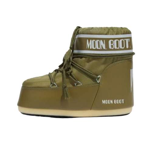 MOON BOOT ICON SHORT Сноубутсы Унисекс Зеленый Белый