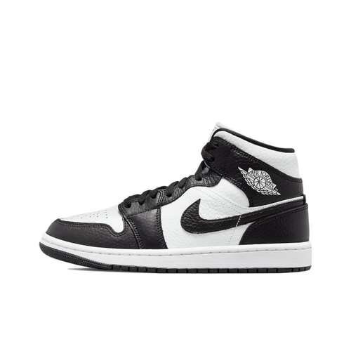 Jordan Air Jordan 1 MID SE 'Invert' MID Топ Винтажные Баскетбольные Кроссовки Женские Черный Белый