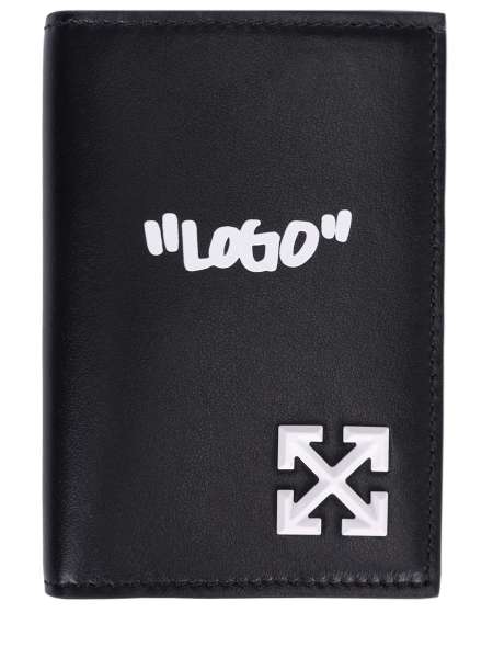 Картхолдер кожаный, OFF-WHITE, OMND09MC99LEA0011001