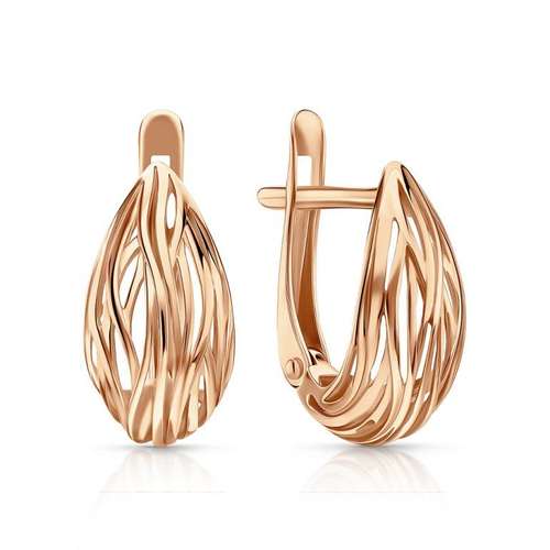 Золотые серьги