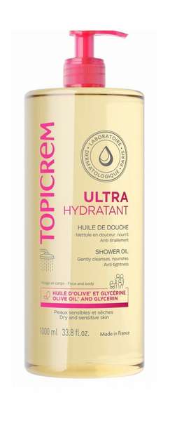 Topicrem Ultra Hydratatnt Shower Oil