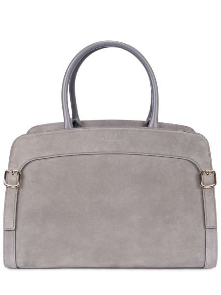 Сумка замшевая, SANTONI, DFBBA2779DB-HIOMG60
