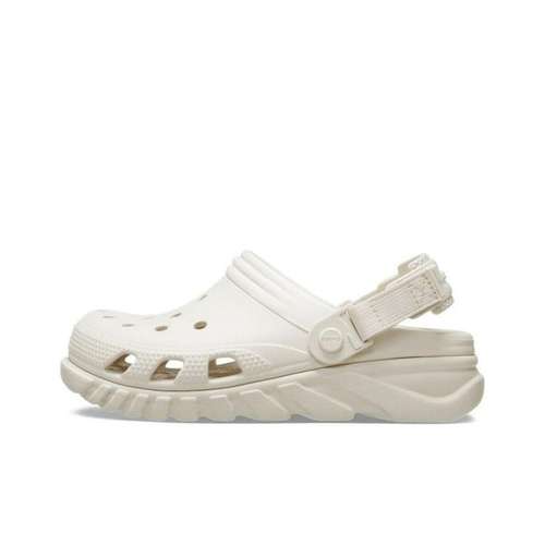Crocs Duet Max Clog ЭВА Сабо Резина Унисекс Бетон Серый