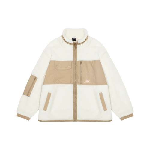 New Balance Бархат Feel Пальто Женское Белое