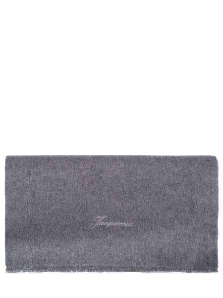 Шарф из шерсти и кашемира, JACQUEMUS, 25HACU00792AK00290 970