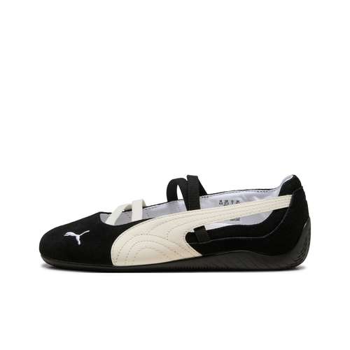 PUMA Speedcat Кожа Низкий Верх Повседневная Обувь Женская Черная