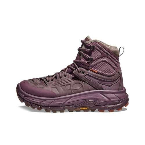 Bodega x HOKA ONE ONE Tor Ultra Лицевая коровья кожа противоскользящая высокий топ уличная обувь унисекс фиолетовый