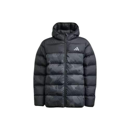 Adidas Хлопковый пуховик Черный Детский
