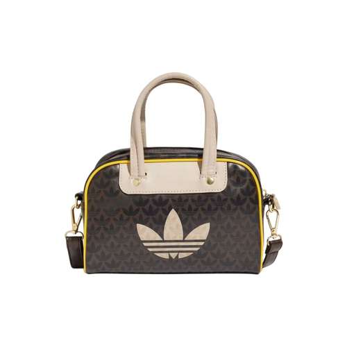 Adidas Originals Трилистник Полиуретан Боулинг Сумка Женская Темно-Коричневая