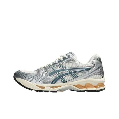 Asics Gel Kayano 14 Мягкий и Комфортный Низкий Топ Повседневные Беговые Кроссовки Унисекс Серебряный