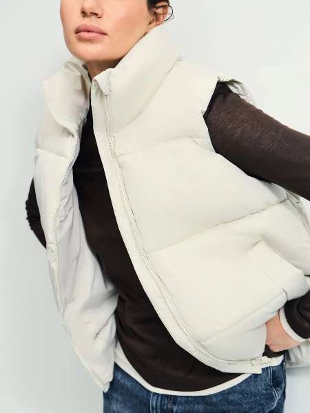 Жилет стеганый утепленный