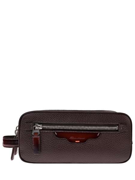 Несессер кожаный, SANTONI, UFPGA2772FO-AITBN01