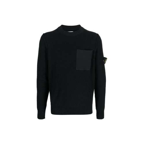 STONE ISLAND FW22 Свитер Мужской Черный