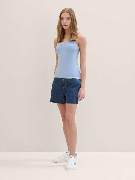 Свободные джинсовые шорты Mom Fit