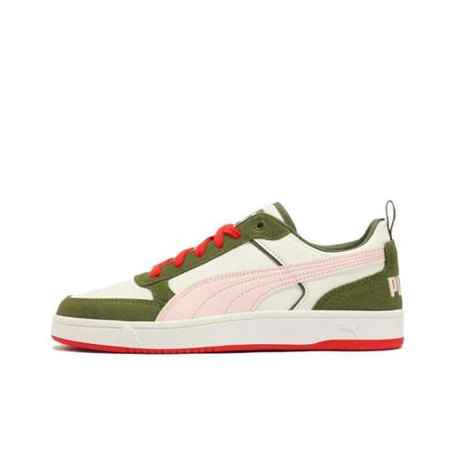 PUMA DRIBBLE SD Спилок коровьей кожи искусственная кожа модный тренд устойчивый к истиранию низкий топ