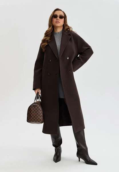 Пальто двубортное Lawinter