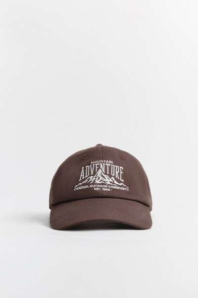 Бейсболка хлопковая с принтом