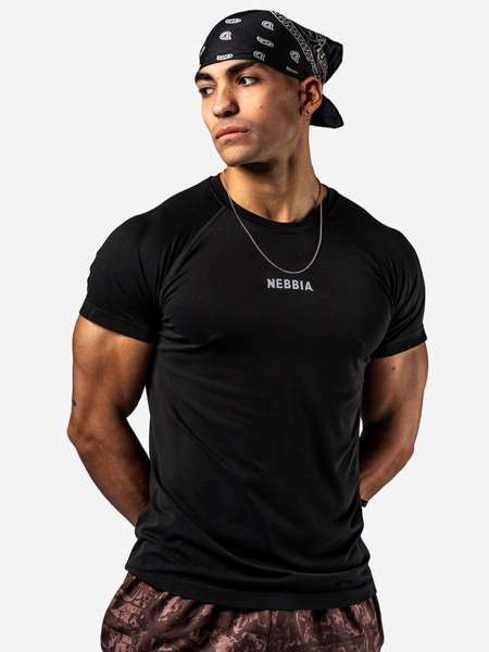 Футболка мужская спортивная NEBBIA Seamless Short-Sleeve Top POWER 900